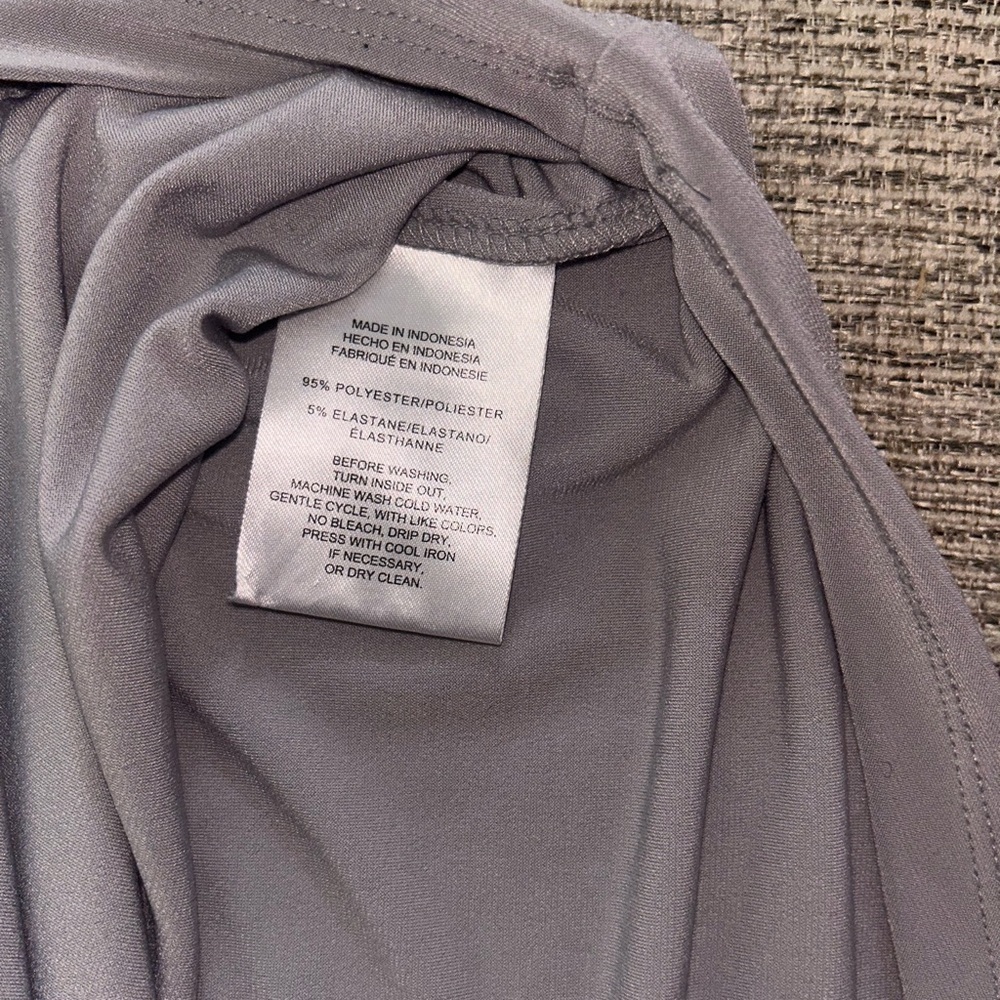 Jones New York Gray Blouse - Picture 7 of 8